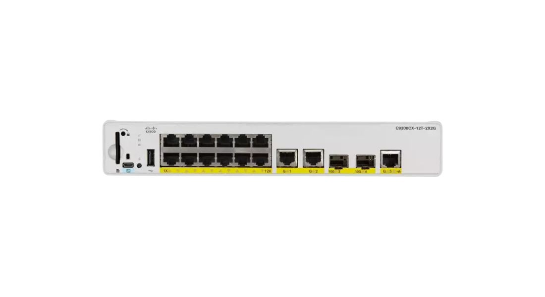 Switch Cisco 9200CX (C9200CX-8UXG-2X)