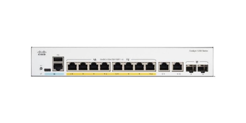 Switch Cisco C1200-8P-E-2G