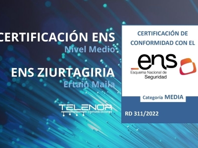 Telenor Comunicaciones-ek ENS Maila Ertaina lortu du | Berriak | Telenor Comunicaciones